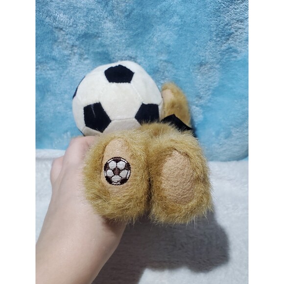 Boyds Bears B.B. Soccer Thinkin Of Ya Series The Head Bean Collection Plush 8" - Picture 5 of 9